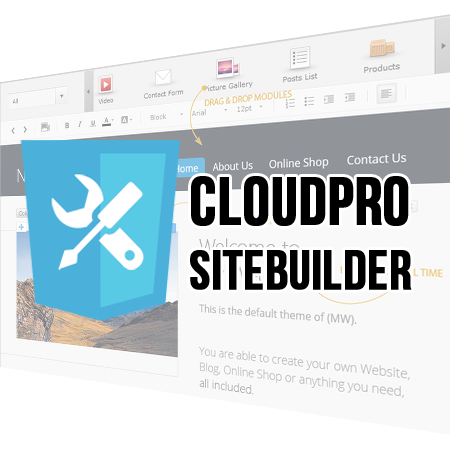 Cloudpro - site builder
